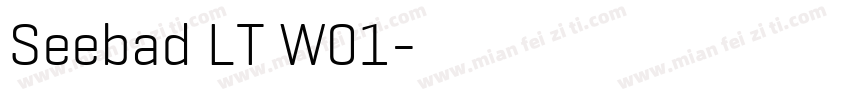 Seebad LT W01字体转换